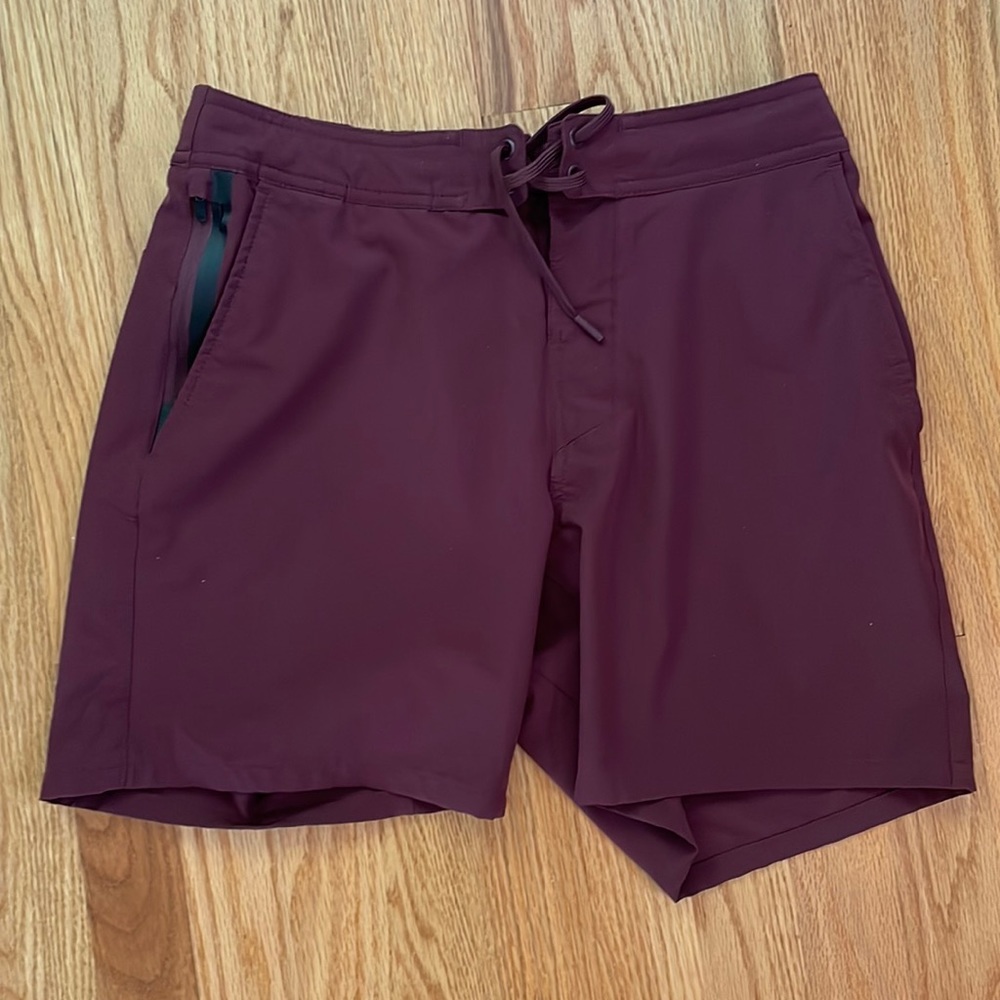 Ten thousand foundation short, maroon, 7” inseam, no liner